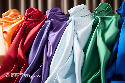 彩色綢緞紡織品遮篷 時尚與實用的完美結合